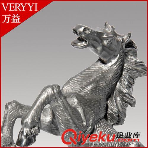 云南金屬工藝品精品 斑錫馬 馬上有財運(yùn) 馬上有事業(yè)精品斑錫馬像