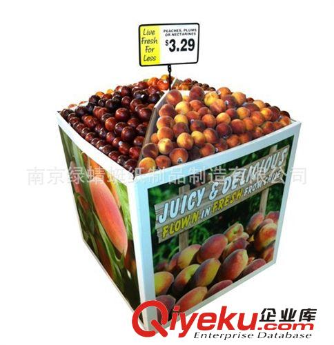 各大品牌巧克力等商品紙質展示架  地堆式落地紙貨架