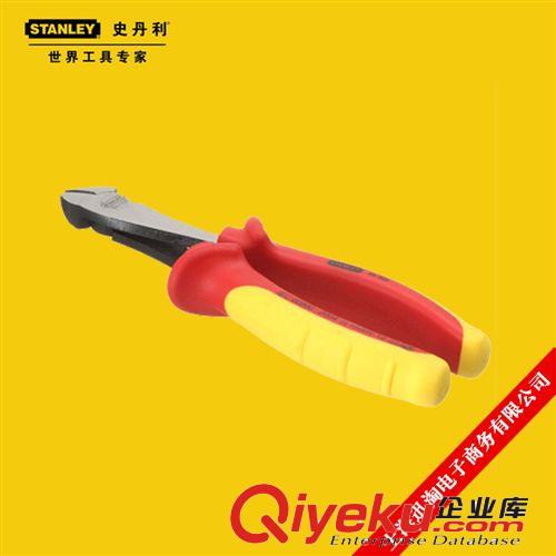 【史丹利】STANLEY 8.5"加硬絕緣斜嘴鉗84-005-22 五金工具批發(fā)