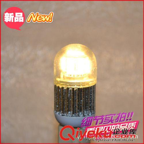 2012新款360度發(fā)光LED金鹵燈3W透明/ G9燈頭/柱形 g9 led