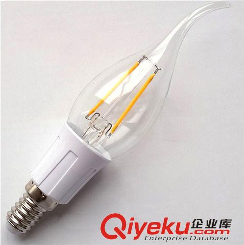 360度發(fā)光LED蠟燭燈泡透明COG/ E12燈頭原始圖片2