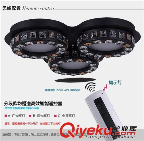 透明現代簡約藝術客廳臥室燈餐廳燈創意LED燈飾3030