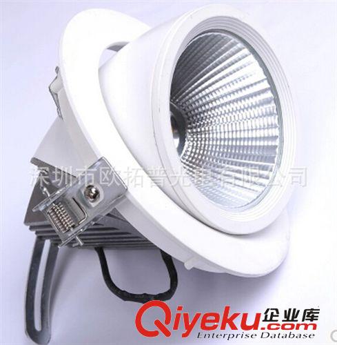 LED節(jié)能照明象鼻燈10W15W18WCOB筒燈 360度可調(diào)節(jié)嵌入式射燈