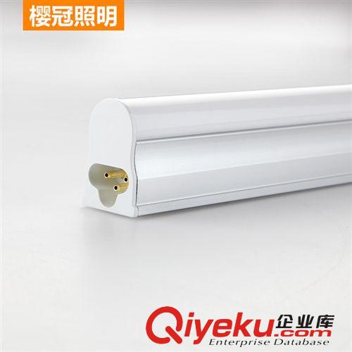 櫻冠LED燈管T5全套一體化光管超亮節能日光燈含支60cm90cm120cm