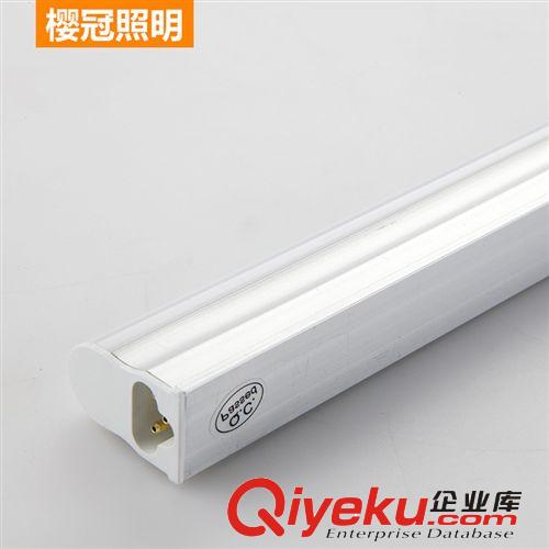 櫻冠LED燈管T5全套一體化光管超亮節能日光燈含支60cm90cm120cm