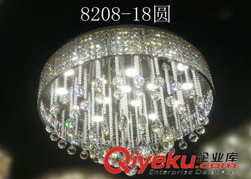 燈博士燈飾LED現代時尚奢華水晶圓形長方形吸頂燈客廳餐廳燈-8208