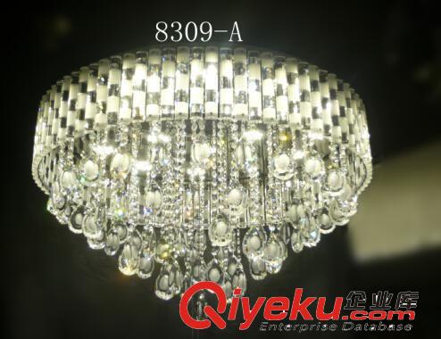 燈博士燈飾LED現代時尚奢華水晶圓形吸頂燈餐吊燈-8309-A一件代發原始圖片2
