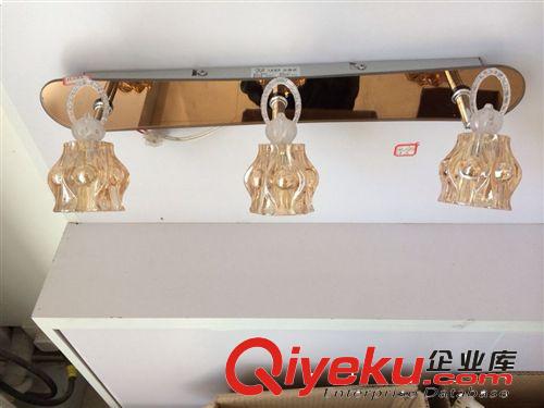 LED鏡前燈花瓣燈茶色時尚現代化妝臺燈FS152茶色一件代發原始圖片2