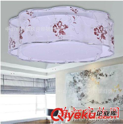 簡約時尚吸頂燈羊皮燈中式客廳臥室燈酒店工程燈飾燈具1314原始圖片2