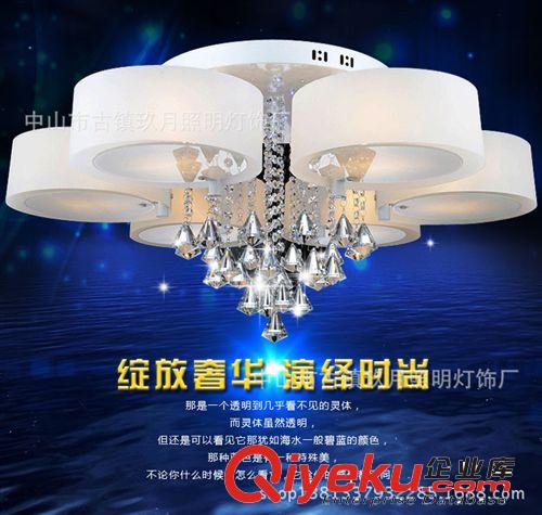 LED燈具 水晶吸頂燈 客廳燈 創(chuàng)意燈具 3頭5頭燈具燈飾3119原始圖片2