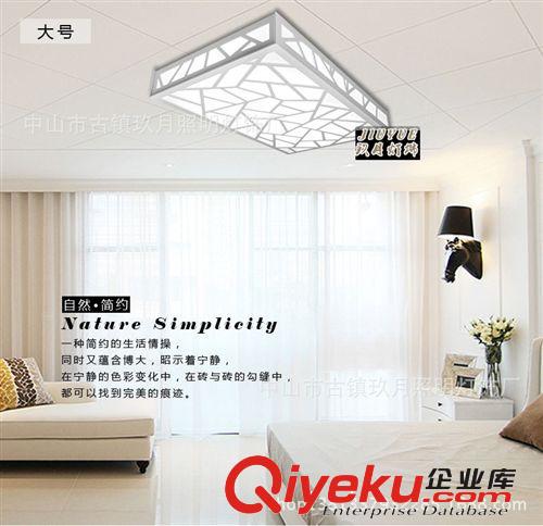 LED燈具 客廳吸頂燈 臥室吸頂燈 現代簡約臥室燈具 書房燈飾3118原始圖片2