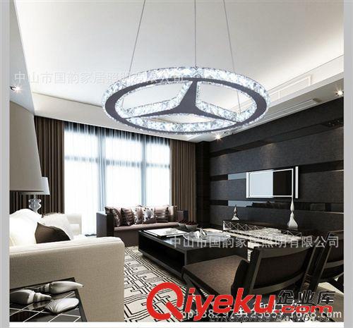 現(xiàn)代簡約客廳LED水晶燈餐廳臥室創(chuàng)意樓梯不銹鋼藝術(shù)吊燈9034原始圖片2