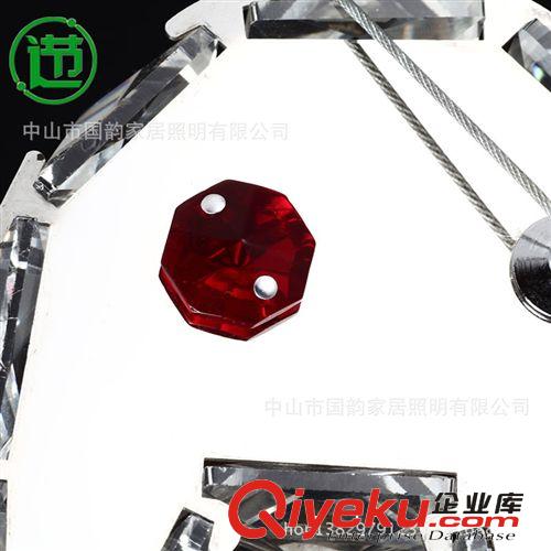 錦旺現(xiàn)代簡(jiǎn)約天鵝形LED水晶吊燈臥室燈不銹鋼餐廳燈具客廳燈飾原始圖片2