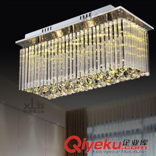 歐式現代長方形客廳燈LED造型吸頂燈具臥室燈餐廳房間燈飾
