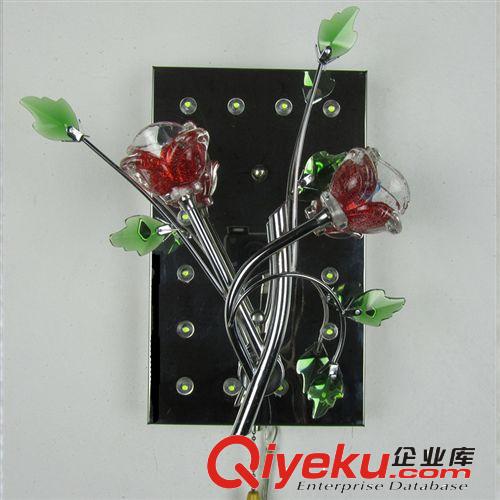 廠家批發(fā)室內(nèi)裝飾燈床頭燈壁燈臥室壁燈LED水晶壁燈 優(yōu)惠價原始圖片3