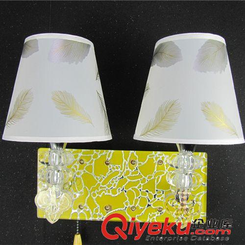 廠家直銷現(xiàn)代簡約創(chuàng)意布藝臥室客廳 床頭燈 LED壁燈 布藝壁燈原始圖片3