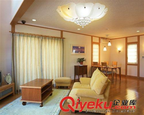 現(xiàn)代古典LED吸頂燈水晶吊燈臥室吊燈可變光客廳燈具原始圖片2