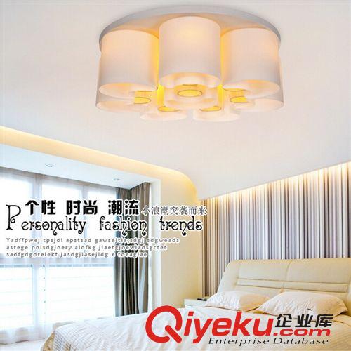 簡約現(xiàn)代 LED吸頂燈客廳吊燈臥室吸頂燈玻璃吸頂燈過道吸頂燈原始圖片2