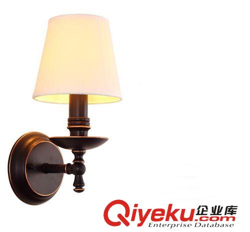 仿古美式客廳壁燈歐式臥室書房過道壁燈會(huì)所酒店壁燈設(shè)計(jì)者{sx}燈原始圖片2