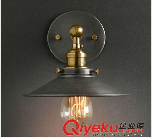 北歐美式 設(shè)計師的燈 宜家Loft2 RH工業(yè)風(fēng)倉庫創(chuàng)意吧臺臥室 壁燈原始圖片2