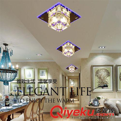 LED過道燈批發新款走廊燈客廳背景墻燈gd門廳燈七彩玄關燈具