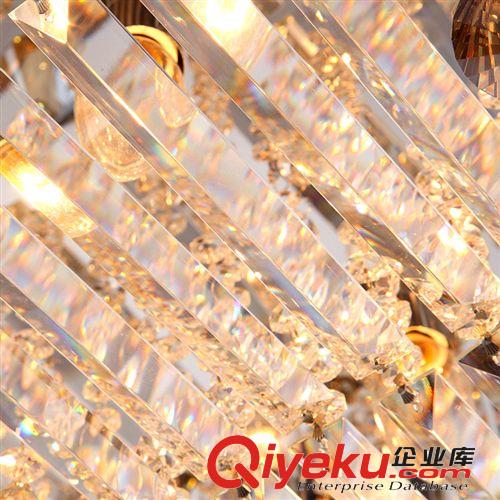 廠家供應(yīng) 新品led水晶燈客廳燈 創(chuàng)意長方形水晶燈客廳燈原始圖片3