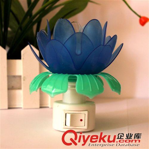 蓮花燈 塑料小夜燈 小夜燈創(chuàng)意 義烏小夜燈批發(fā)原始圖片3