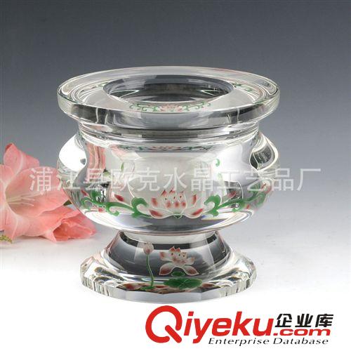 （加工定做）gd佛教用水晶大香爐，水晶香爐原始圖片3