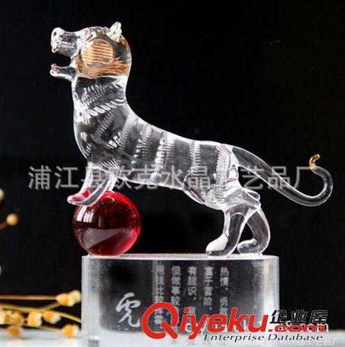 （供應(yīng)動物）水晶12生肖高檔水晶老鼠原始圖片3