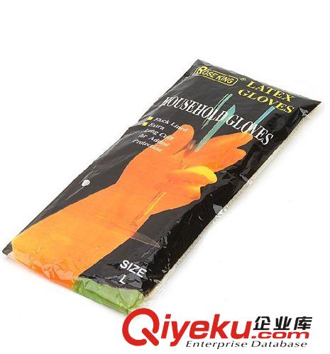 一件代發[1405]優質洗衣手套洗碗手套皮手套橡膠手套家務手套55g原始圖片3