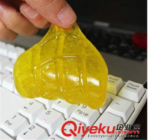 一件代發(fā)[2520]第二代水晶{wn}清潔除塵電腦筆記本鍵盤去污88g原始圖片2