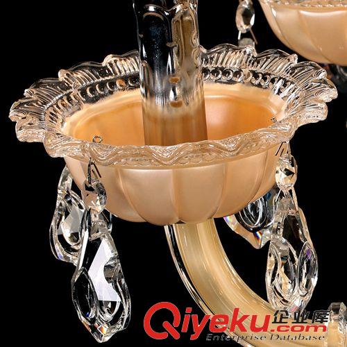 兩護(hù) 現(xiàn)代水晶燈臥室水晶吊燈歐式 餐廳燈房間燈具簡(jiǎn)約 H9原始圖片3