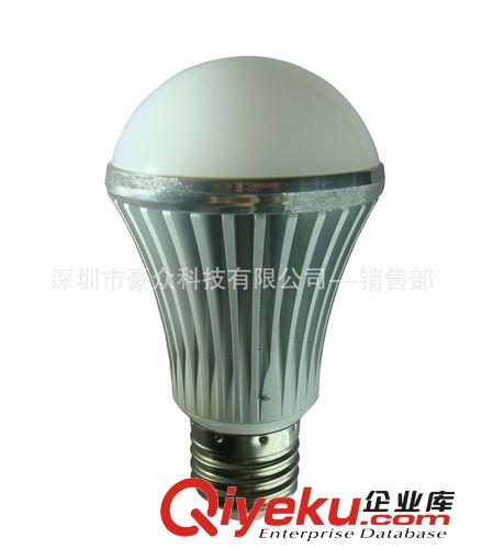 高亮 3w 5w 7w 大功率 LED 節(jié)能燈泡 球泡燈 燈泡 燈具 燈飾原始圖片3