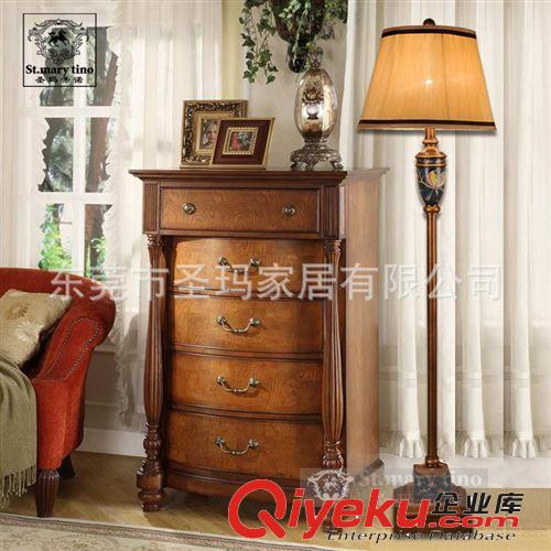 【圣瑪】新款歐式落地燈客廳新古典書房落地燈臥室婚房臺燈落地燈原始圖片2