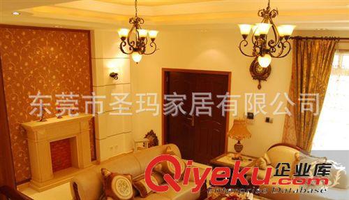 歐式鐵藝臥室燈具美克藝術(shù)餐廳燈吊燈地中海復(fù)古tj吧臺燈原始圖片3
