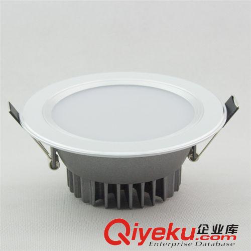 【企業(yè)采集】led筒燈 3寸天花筒燈 5W壓鑄天花燈廠家直銷原始圖片2