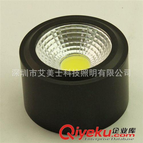 LED筒燈 COB天花筒燈 新款5W 7W全系列COB明裝筒燈 廠家直銷原始圖片3