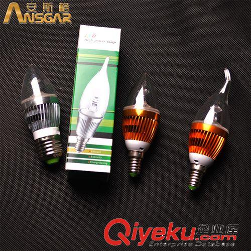 LED燭泡 3WLED尖泡 led蠟燭燈（低價格，高品質）LED蠟尾 拉尾燈原始圖片3