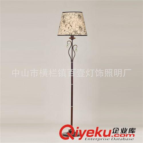 銷售歐式田園仿古復古典美式落地燈 臥室床頭燈客廳書房落地燈飾