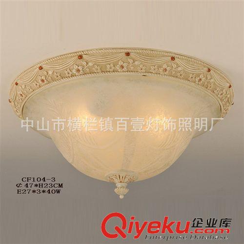 [廠家tj]優(yōu)質(zhì)圓形歐式鐵藝吸頂燈 客廳吸頂燈 酒店吸頂燈 客廳原始圖片2