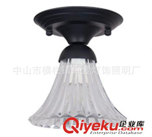 廠家直銷現(xiàn)代玻璃吸頂燈 家具燈飾