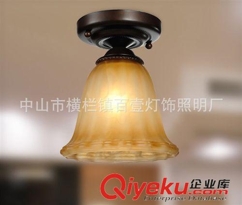 廠家直銷現(xiàn)代玻璃吸頂燈 家具燈飾原始圖片2