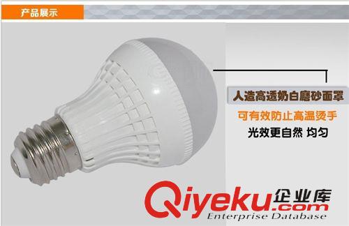 閣欣 LED節(jié)能燈貼片球泡燈 LED卡口B22塑料球泡 led燈原始圖片2