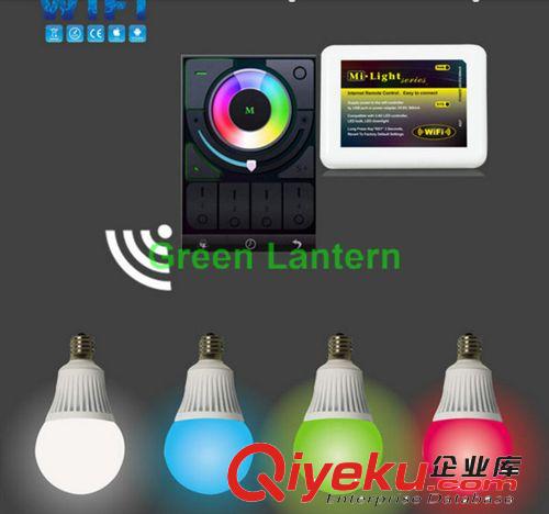 2.4G 5wWIFI LED 2.4 5W EGBW 球泡灯E14灯头安卓苹果手机控制