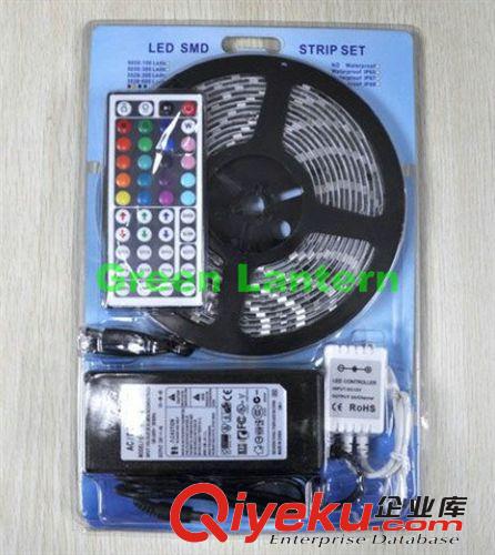燈帶套裝 滴膠防水RGB七彩變色軟燈條 LED光條 5050高亮版 300珠原始圖片3