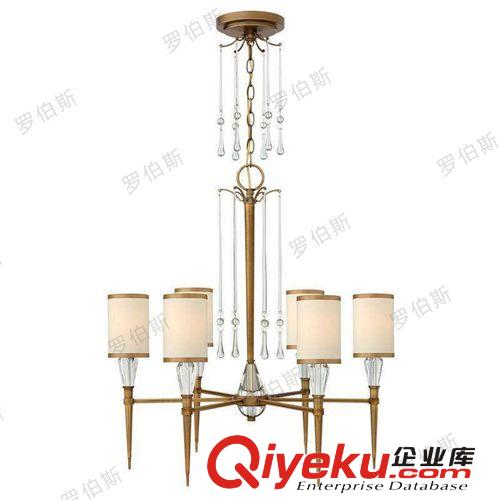 美式風(fēng)格時(shí)尚奢華水晶吊燈 酒店大廳活動(dòng)展廳燈飾 超好看原始圖片2
