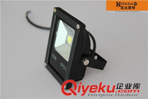 LED投光燈 泛光燈 招牌燈 晶元足瓦10W 暖白光 黑色版本 匡達原始圖片2