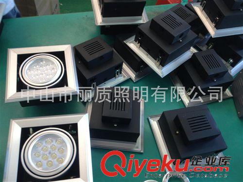 24WLED豆膽燈 格柵射燈 雙頭斗膽燈 LED環(huán)保節(jié)能工程裝潢射燈原始圖片2
