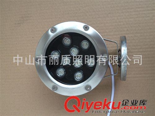 LED9W水底燈 LED噴泉燈 游泳池?zé)?LED水下燈