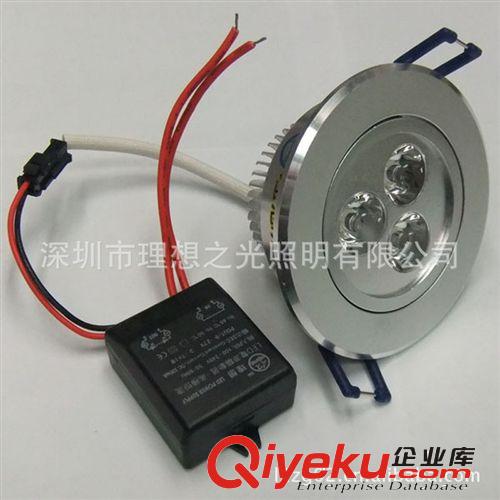 深圳LED明裝吸頂方形平板燈225mm 全白方形明裝筒燈18W